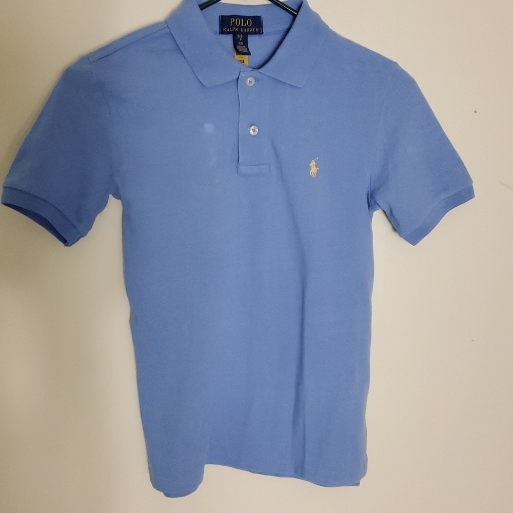 Ralph Lauren Polo Boy's Shirt Size S(8) Blue